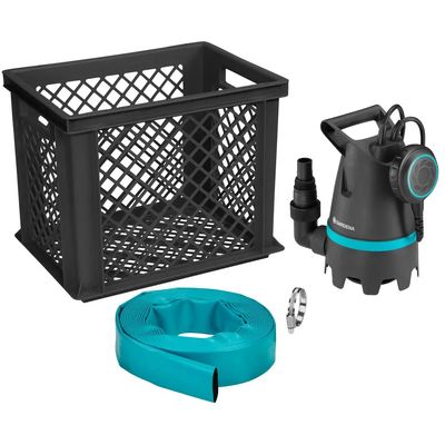 Gardena 9009-47 Čerpadlo odvoňovací pro znečištěnou vodu 10500 BASIC - odvodňovací sada