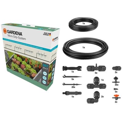 Gardena 13455-20 MDS Startovní Set pro záhon 35 rostlin