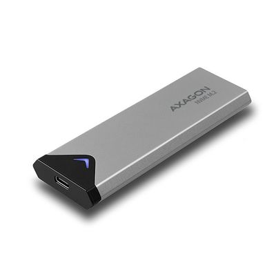 AXAGON EEM2-UG2 M.2 NVMe box, stříbrný - rozbalené / použité