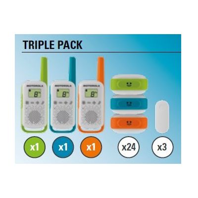 Motorola Talkabout T42, Triple Pack