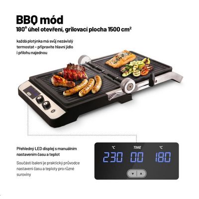 Lauben Contact Grill 2000SB - kontaktní gril