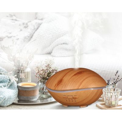 SIXTOL Aroma difuzer Stone světlé dřevo 500ml