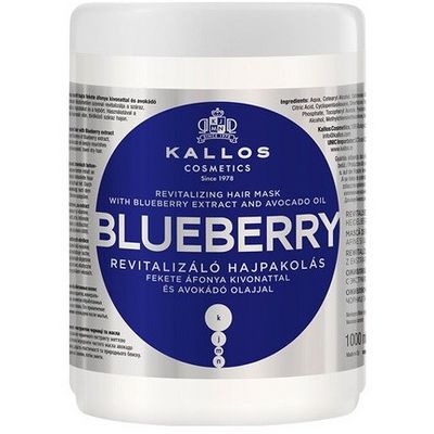 Kallos Blueberry Hair Mask 1000 ml