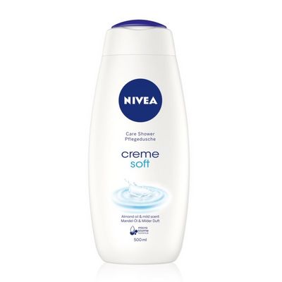 Nivea Creme Soft pečující krémový sprchový gel 500 ml
