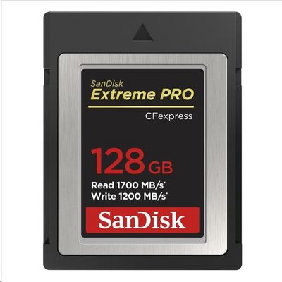SanDisk Extreme Pro CFexpress 128GB Type B - rozbalené / použité