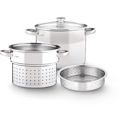 Lamart LT1067 Nerezový hrnec na těstoviny PASTA, 6 l - rozbalené / použité