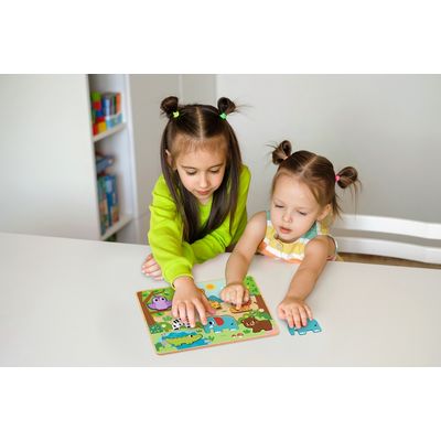 2Kids Toys Vkládací puzzle Zvířátka
