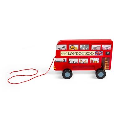Bigjigs Toys Tahací hračka Londýnský autobus