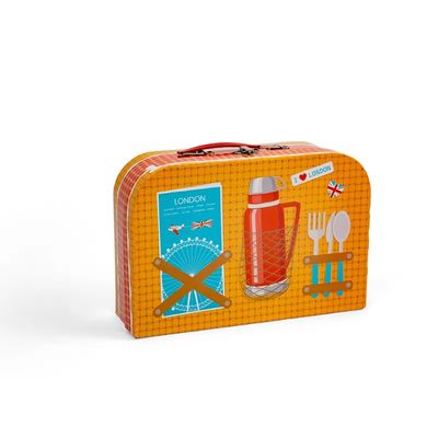 Bigjigs Toys Čajová sada v kufříku Londýn
