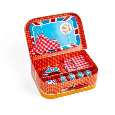 Bigjigs Toys Čajová sada v kufříku Londýn