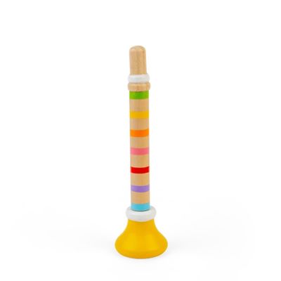 Bigjigs Toys Trumpetka 1 ks žlutá