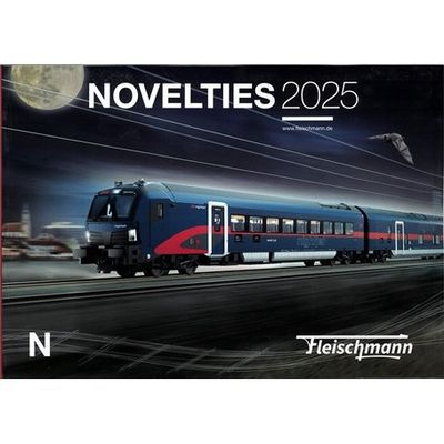 Fleischmann Katalog novinek 2025 v anglickém jazyce