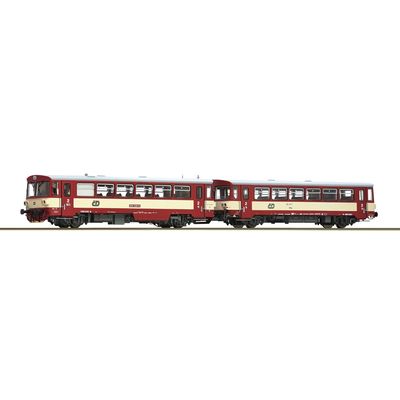 Roco Dieselový motorový vůz 810 328-5 s přípojným vozem Btax ČD - 7700022