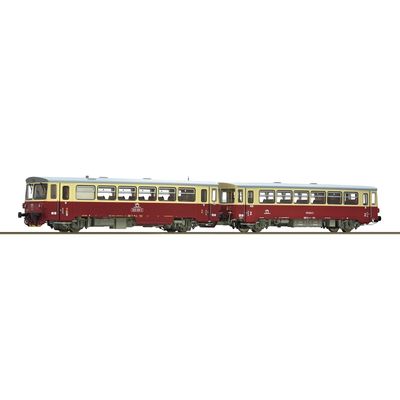 Roco Dieselový motorový vůz 810 491-1 s přípojným vozem ZSSK - 7700023