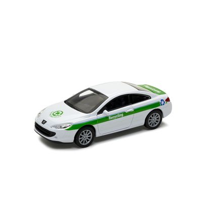 Welly Peugeot Coupé 407 Recycling 1:34