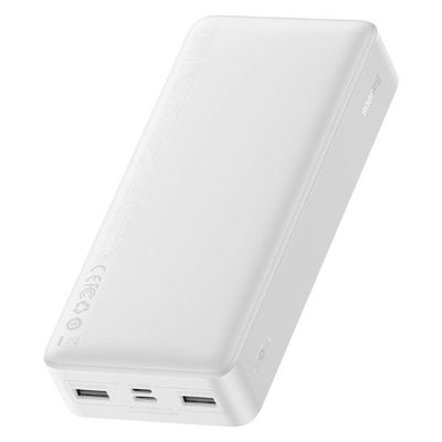 Baseus Bipow powerbanka s digitálním displejem 20000mAh 15W bílá