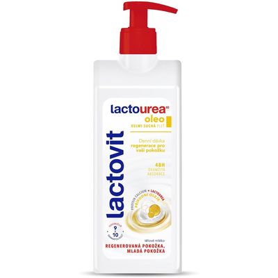 Lactovit LACTOUREA OLEO Tělové mléko 400ml