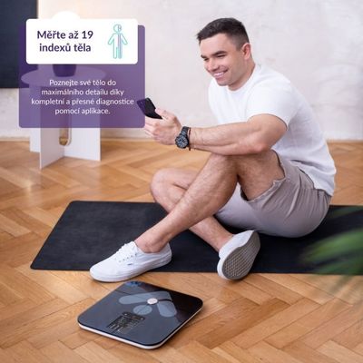 TrueLife FitScale W7 BT černá - rozbalené / použité