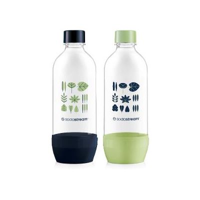 SodaStream Lahev JET 2x 1 l , zelená/černá
