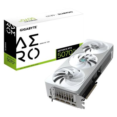 GIGABYTE GeForce RTX 5070 Ti AERO OC 16G