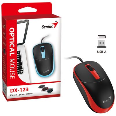 Genius DX-123 Sunshine Red