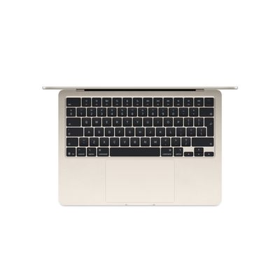 Apple MacBook Air 13,M4 chip 10-core CPU/10-core GPU,16GB,512GB SSD - Starlight