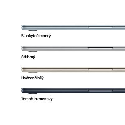 Apple MacBook Air 15,M4 chip 10-core CPU/10-core GPU,16GB,256GB SSD - Midnight
