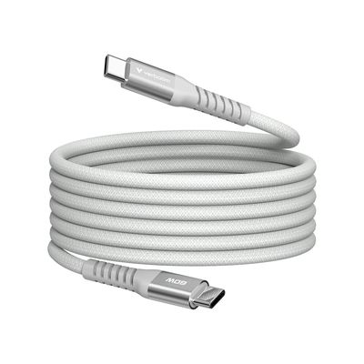 Verbatim USB-C->C magnetický kabel Sync & Charge 60W šedý