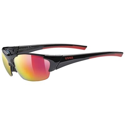 Sluneční brýle UVEX BLAZE III BLACK RED / MIR.RED
