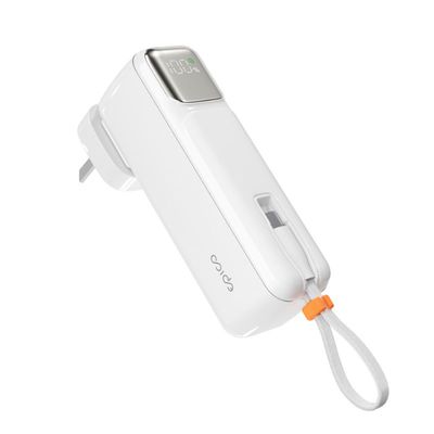 Epico Travel UltraPack 2in1 5000mAh Power Bank and Wall Charger ET30 - bílá