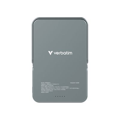 Verbatim Charge n Go, 10 000mAh šedá