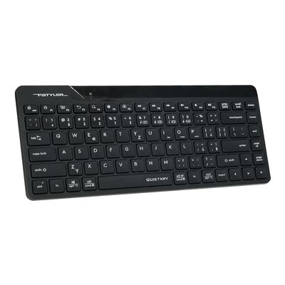 A4tech FStyler FBK22 AS, bezdrátová Dual mode Bluetooth+2,4G klávesnice, CZ, černá