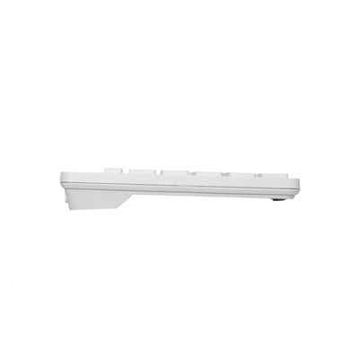 A4tech FStyler FBK27C AS, bezdrátová Dual mode Bluetooth+2,4G klávesnice, CZ, bílá