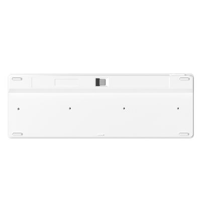 A4tech FStyler FBK27C AS, bezdrátová Dual mode Bluetooth+2,4G klávesnice, CZ, bílá