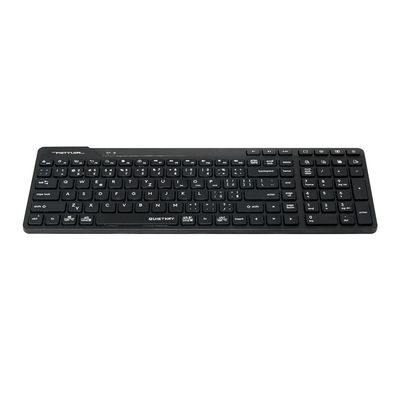 A4tech FStyler FBK27C AS, bezdrátová Dual mode Bluetooth+2,4G klávesnice, CZ, černá