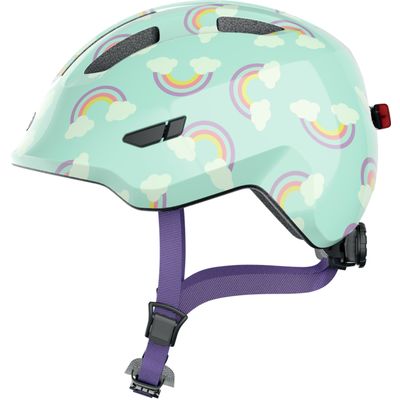 Abus Smiley 3.0 LED blue rainbow vel.M (50-55) / dětská helma