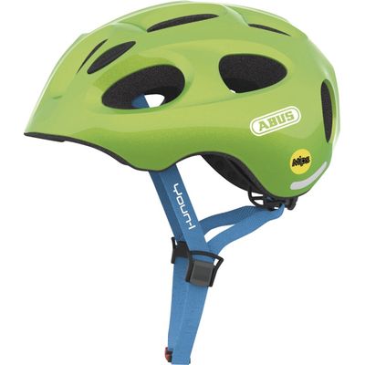 Abus Youn-I MIPS sparkling green vel.S (48-54) / dětská helma