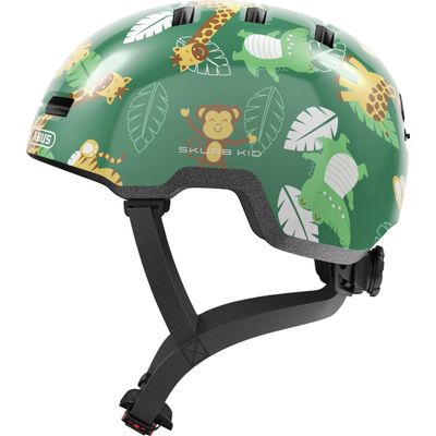 Abus Skurb Kid green jungle vel.S (45-50) / dětská helma