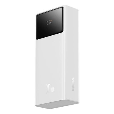 Powerbanka Baseus Star-Lord 30000mAh, 30W bílá