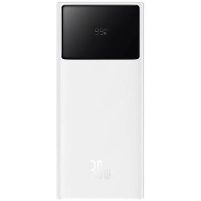 Powerbanka Baseus Star-Lord 20000mAh, 30W bílá
