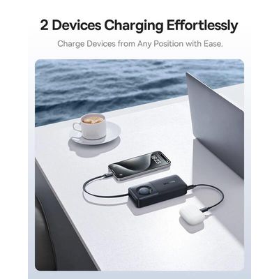 Powerbanka Baseus OS Free2Pull 10000mAh, 30W, s kabelem USB-C černá