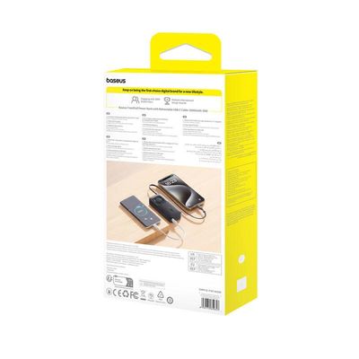 Powerbanka Baseus OS Free2Pull 10000mAh, 30W, s kabelem USB-C černá