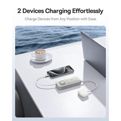 Powerbanka Baseus OS Free2Pull 10000mAh, 30W, s kabelem USB-C šedá