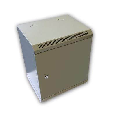 DATACOM 10 nástěnný rozvaděč 9U/280 mm (plech) šedý