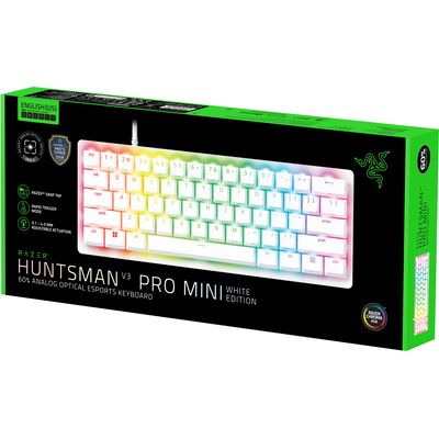 Razer Huntsman V3 Pro Mini White Ed., US
