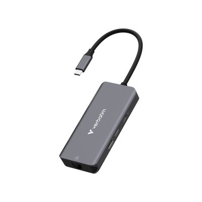Verbatim USB-C Essentials Multiport Hub 6 Port (LAN)