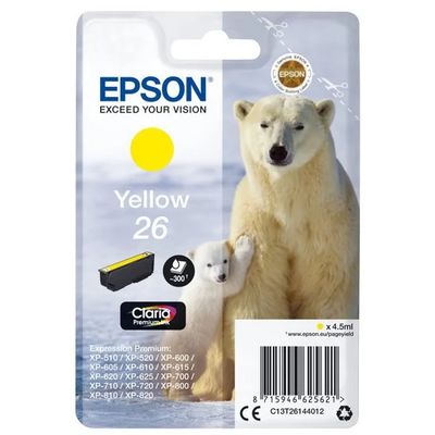 Epson T2614 Yellow, žlutá - originál