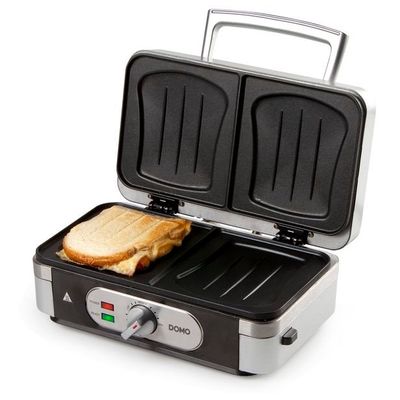 DOMO DO9136C Sendvičovač - gril - vaflovač 3v1