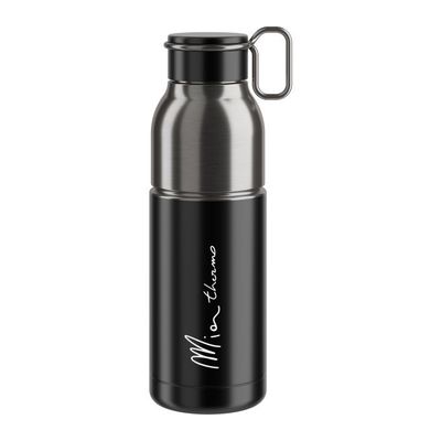 Lahev Elite termo láhev MIA černá/stříbrná, 550 ml