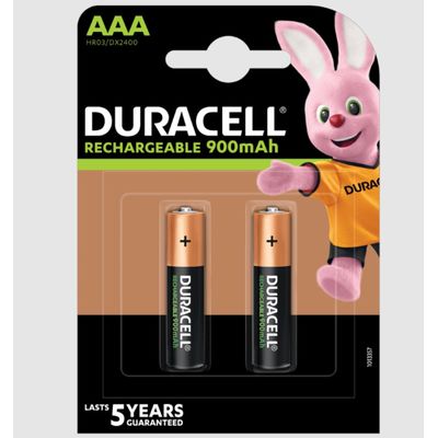 Duracell Rechargeable nabíjecí baterie, 900mAh, 2 ks (AAA)